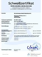 Schweißzertifikat